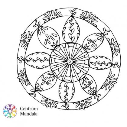 velikonoční mandala