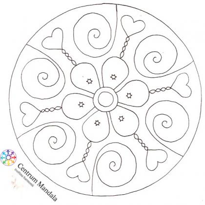 letní mandala